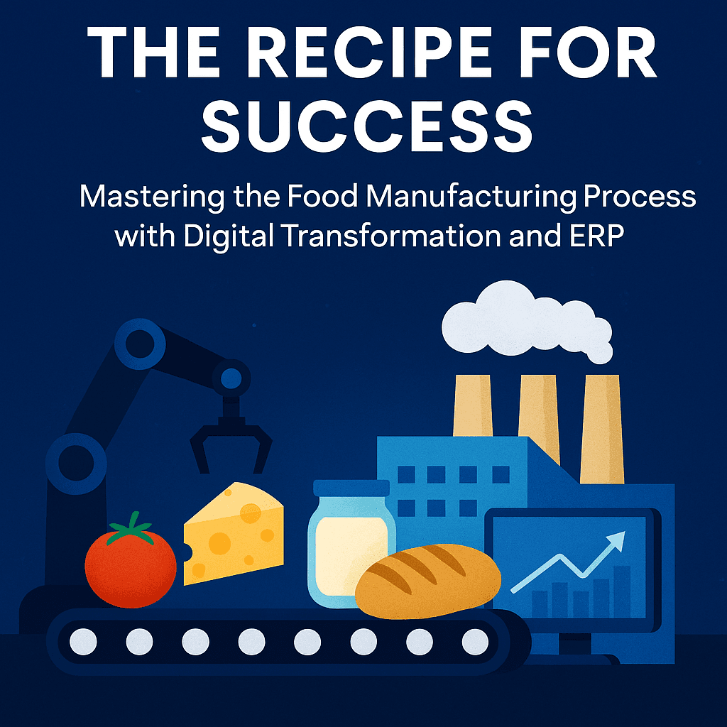 The Recipe for Success: Mastering the Food Manufacturing Process with Digital Transformation and ERP